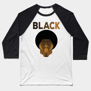 Black Man Baseball T-Shirt